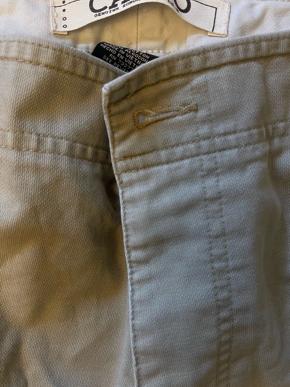 Genuine Sonoma Tan Cargo Pants 34x30 - Picture 4 of 7